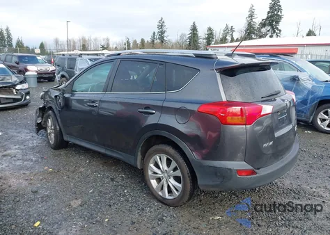 2015 Toyota Rav4 Limited z USA, uszkodzony, nr VIN 2T3DFREV7FW245598